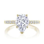 Pear Solitaire Engagement Ring