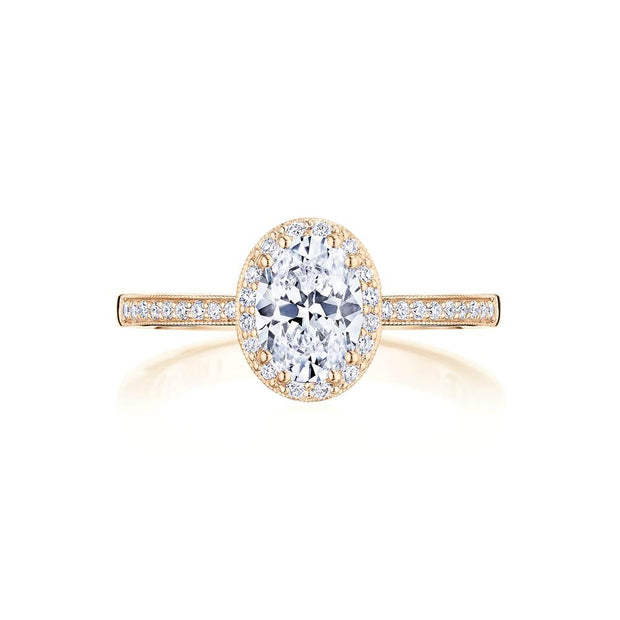 Oval Bloom Engagement Ring