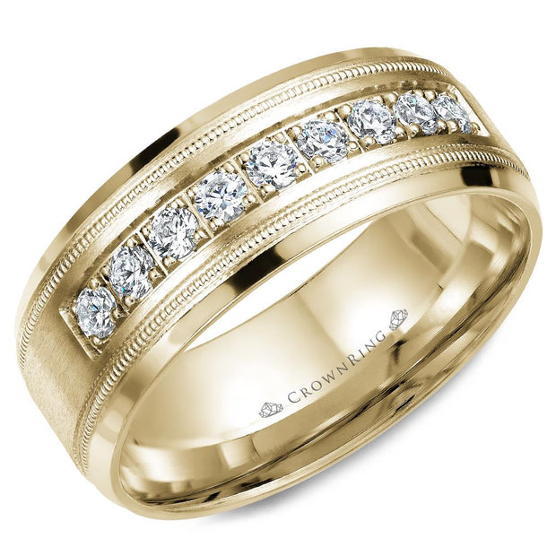 Crownring Wedding Band