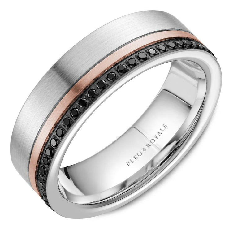 Bleu Royale Wedding Band