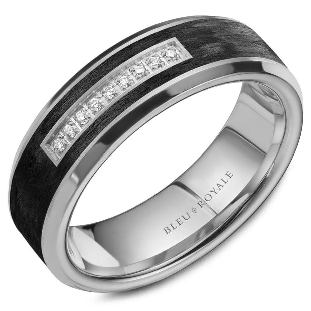 Bleu Royale Wedding Band