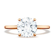 Round Solitaire Engagement Ring