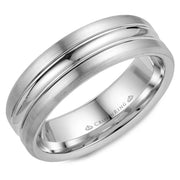 Crownring Wedding Band