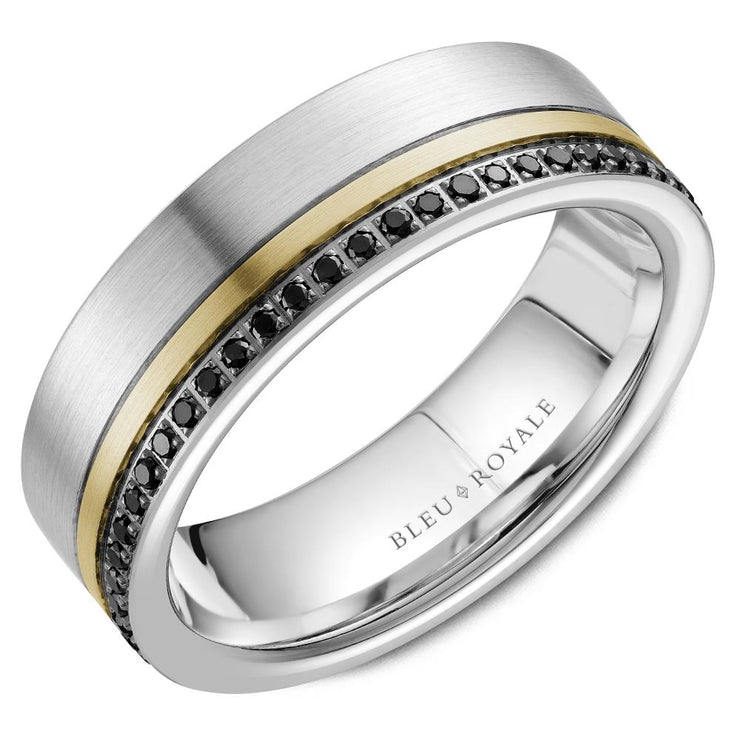 Bleu Royale Wedding Band