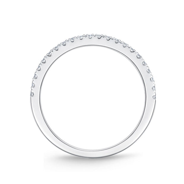 Bouquet Half Round Diamond Band .21ctw approx.