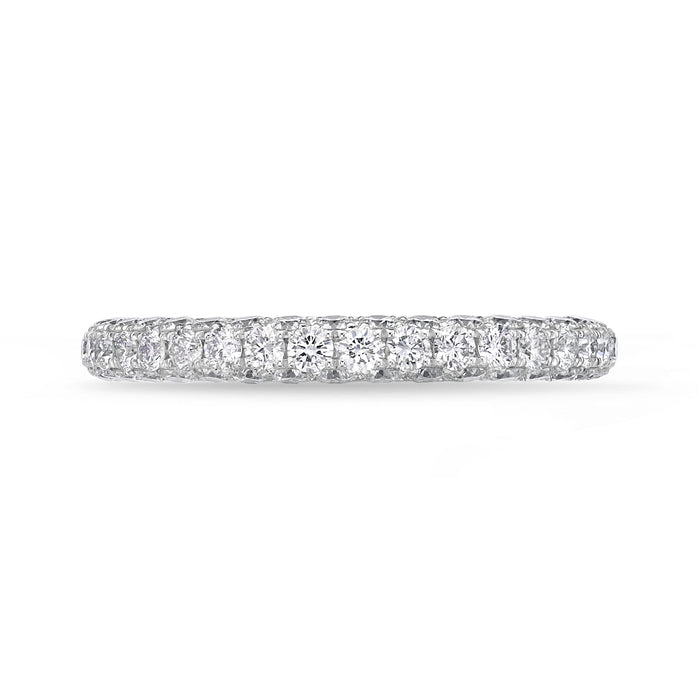 1.15cttw Dia Double Pave Band