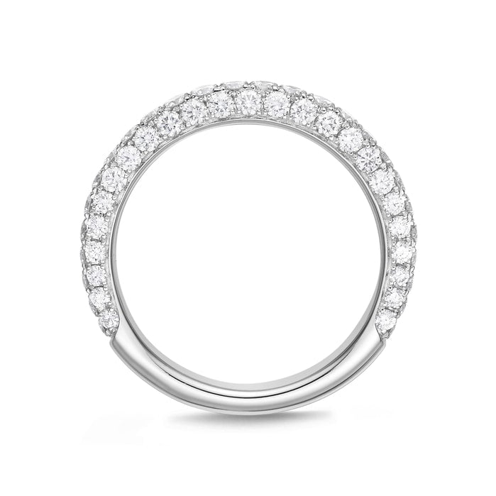 1.15cttw Dia Double Pave Band