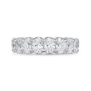 Geo Arts Oval Eternity Band 4.85-6.05ctw approx.