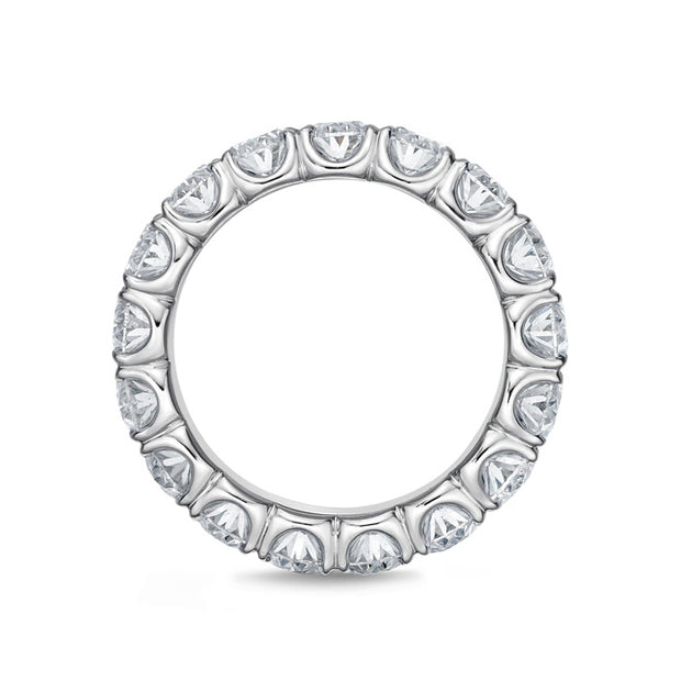 Geo Arts Oval Eternity Band 4.85-6.05ctw approx.