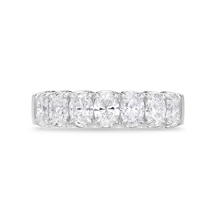 Geo Arts 7 Stone Oval Band 1.31-1.37ctw