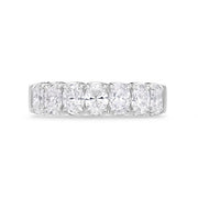 Geo Arts 7 Stone Oval Band 1.31-1.37ctw