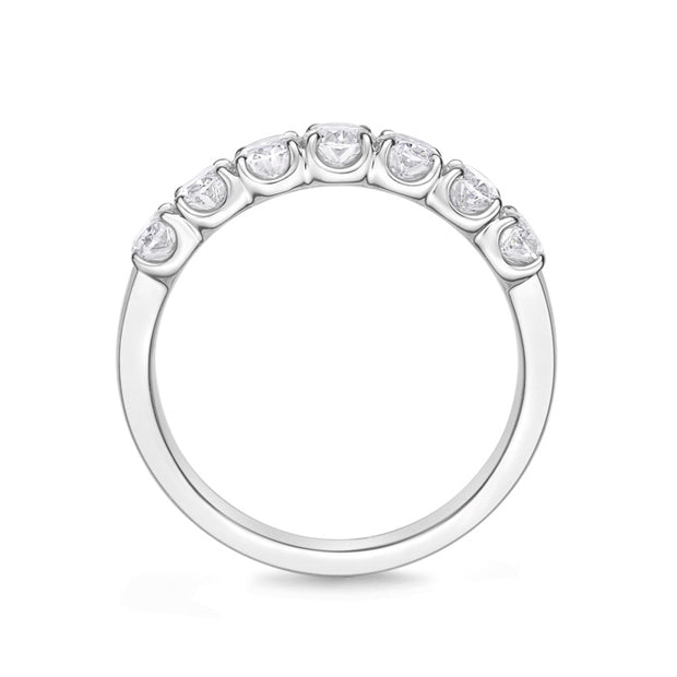 Geo Arts 7 Stone Oval Band 1.31-1.37ctw