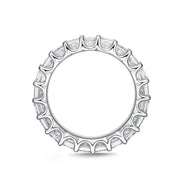 Geo Arts Princess-Cut Eternity Band 3.50-4.25ctw approx.