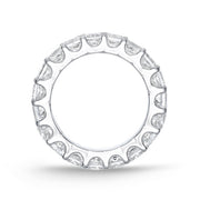 Geo Arts Princess-Cut Eternity Band 5.15-6.35ctw approx.