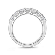 Geo Arts 7 Stone Princess-Cut Band 2.10ctw approx. (min)