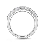 Geo Arts 7 Stone Princess-Cut Band 2.10ctw approx. (min)