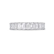 Geo Arts Emerald-Cut Eternity Band 4.10-4.85ctw approx.