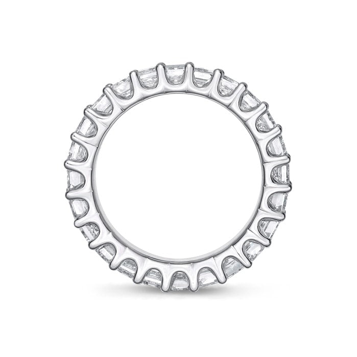 Geo Arts Emerald-Cut Eternity Band 4.10-4.85ctw approx.