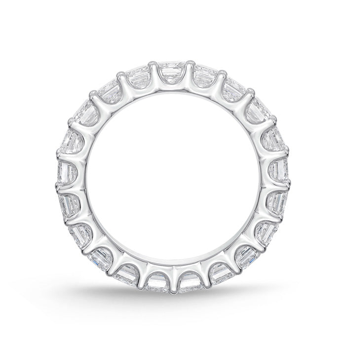 Geo Arts Emerald-Cut Eternity Band 5.75-7ctw approx.