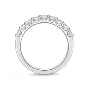 Geo Arts 9 Stone Emerald-Cut Band 1.70ctw approx. (min)