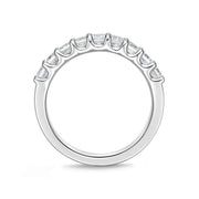 Geo Arts 9 Stone Emerald-Cut Band 1.70ctw approx. (min)
