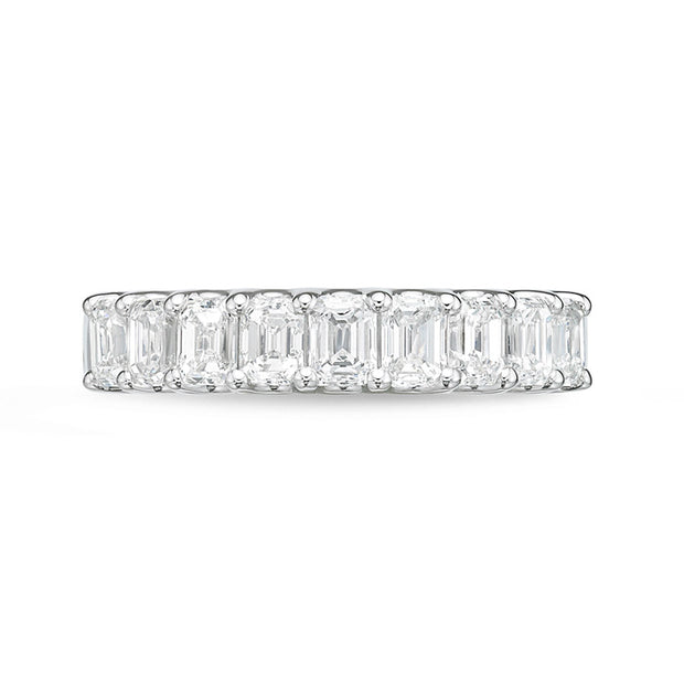 Geo Arts 9 Stone Emerald-Cut Band 1.70ctw approx. (min)