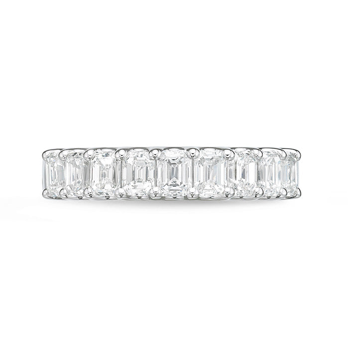 Geo Arts 9 Stone Emerald-Cut Band 1.70ctw approx. (min)