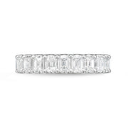 Geo Arts 9 Stone Emerald-Cut Band 1.70ctw approx. (min)