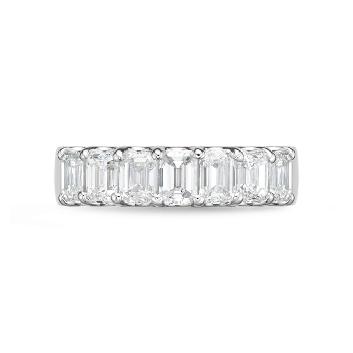 Geo Arts 7 Stone Emerald-Cut Band 2ctw approx. (min)