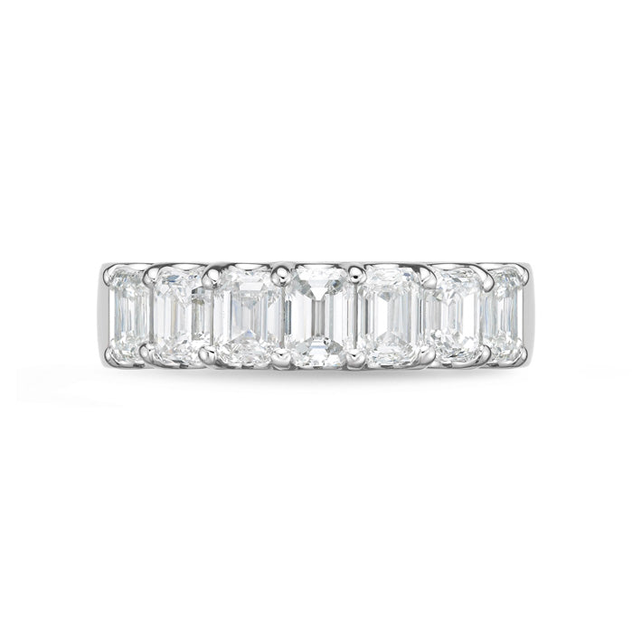 Geo Arts 7 Stone Emerald-Cut Band 2ctw approx. (min)