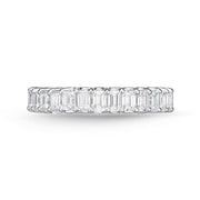 Geo Arts Emerald-Cut Eternity Band 2.50-3.05ctw approx.