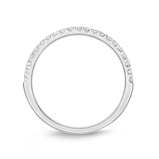 Odessa Half Round Diamond Band .25ctw approx.