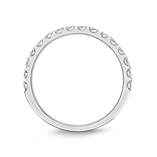 Odessa Half Round Diamond Band .54ctw approx.