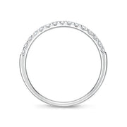 Odessa Half Round Diamond Band .27ctw approx.