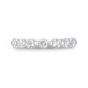 Precious Prong 7 Stone Band .75ctw approx.