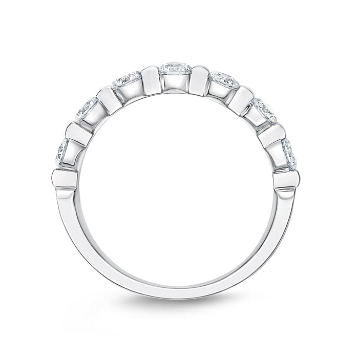 Precious Prong 7 Stone Band .75ctw approx.