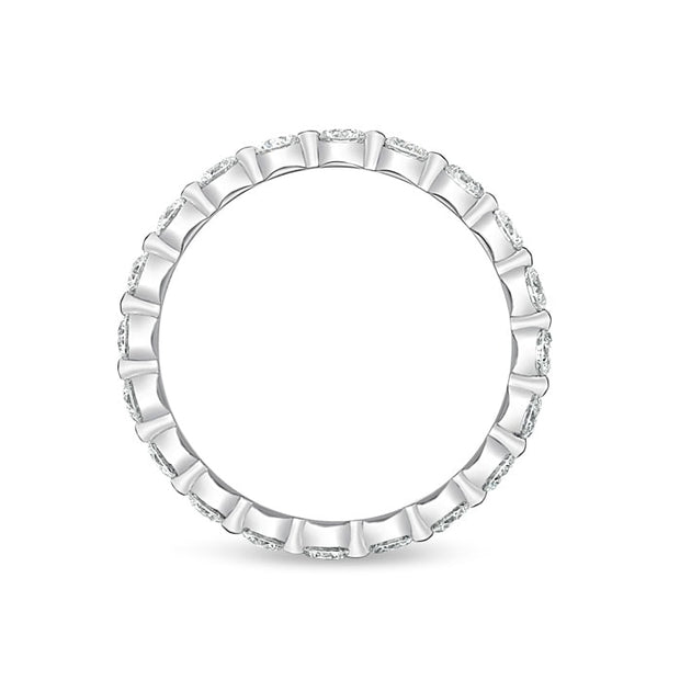 Precious Prong Diamond Eternity Band .93-1.08ctw approx.
