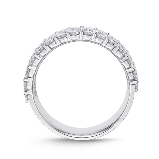 Paramount Half Round Diamond Band 1.59ctw approx.