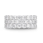 Paramount Half Round Diamond Band 3.25ctw approx.