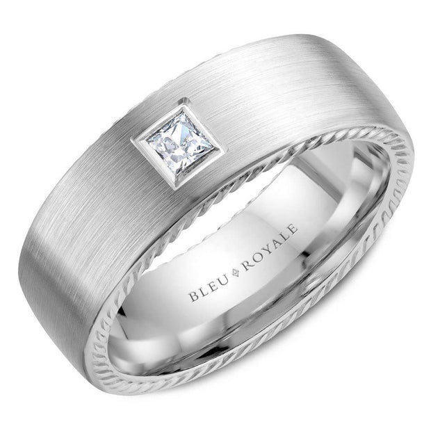 Bleu Royale Wedding Band