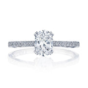 Oval Solitaire Engagement Ring