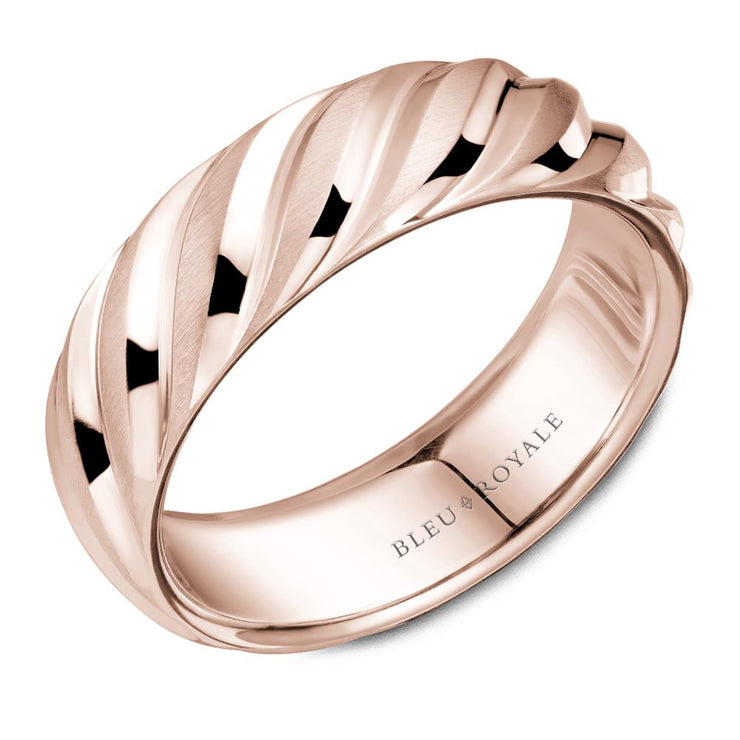 Bleu Royale Wedding Band