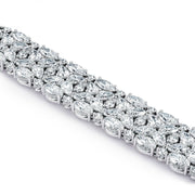 Diamond Mosaic Bracelet, Pear & Marquise