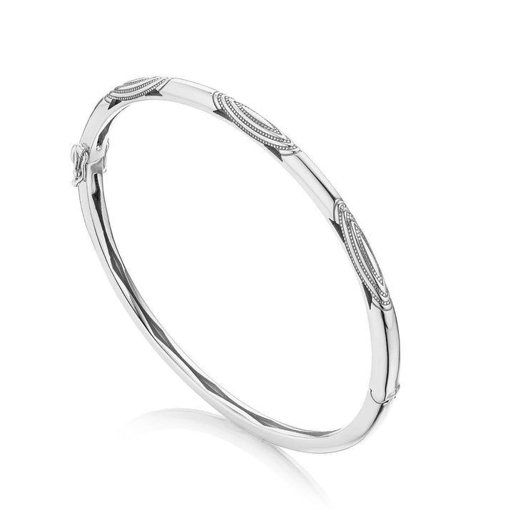 Bangle, Pulse Milgrain, 3mm