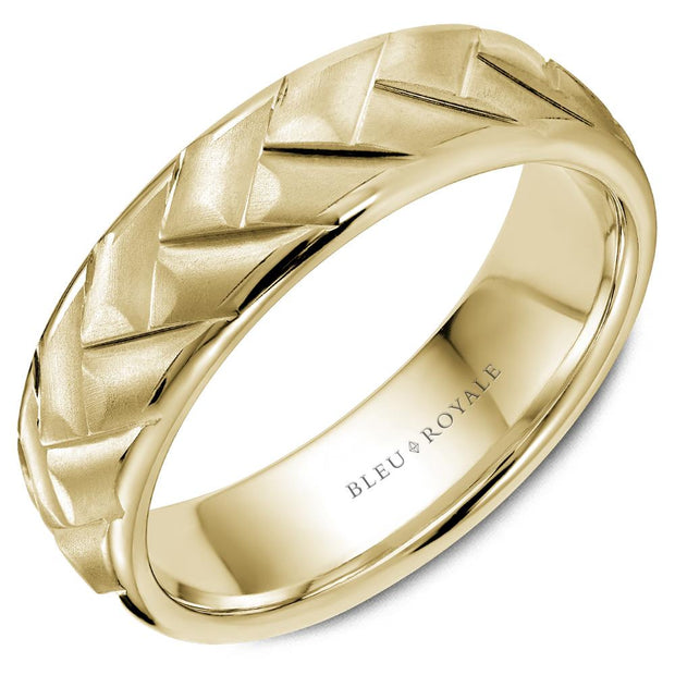 Bleu Royale Wedding Band