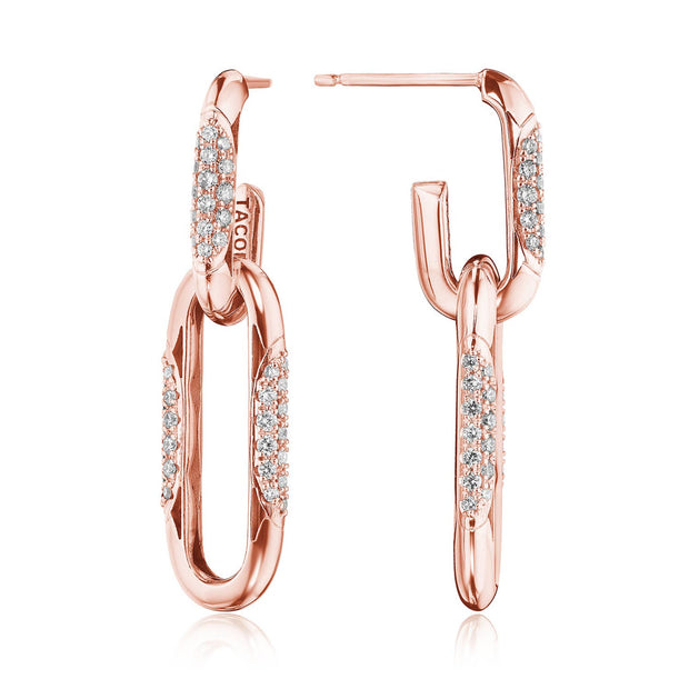 Double Link Earrings