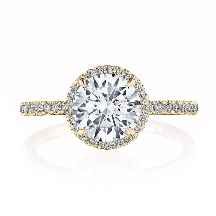 Round Bloom Engagement Ring