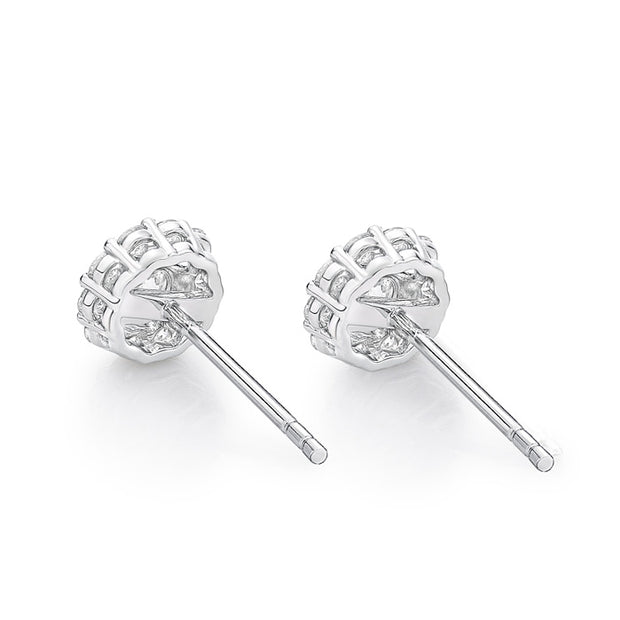 Blossom Diamond Studs .50ctw approx.