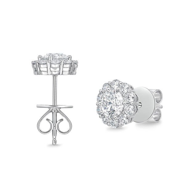 Blossom Diamond Studs 1.50ctw approx.