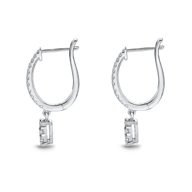 Bouquet Drop Earrings .55ctw approx. (.10 centers)